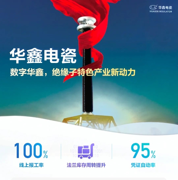 「旗艦標桿」華鑫電瓷：數字華鑫，絕緣子特色產業(yè)新動力